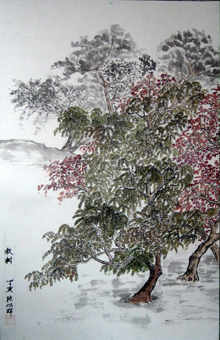 秋樹(shù)---張旭輝